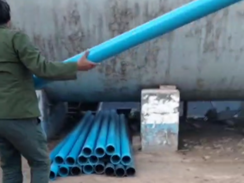 濮阳某水厂用PVC打井管由河南洁尔康建材供应